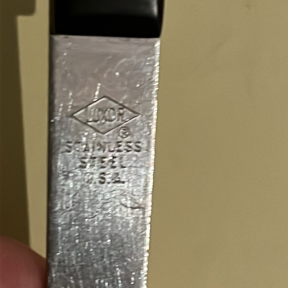 Vtg Luxor Stainless Steel Spatula Pancake Flipper 11.75" Hexagonal Shape! USA - Picture 9 of 14